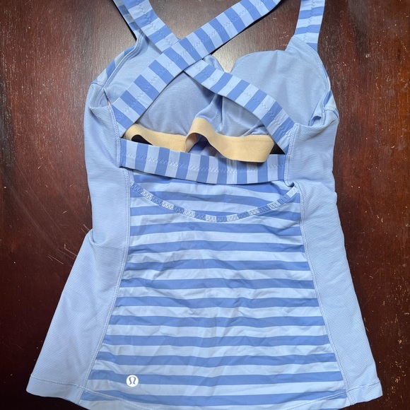 Periwinkle and blue Lululemon tank top - Picture 5 of 6